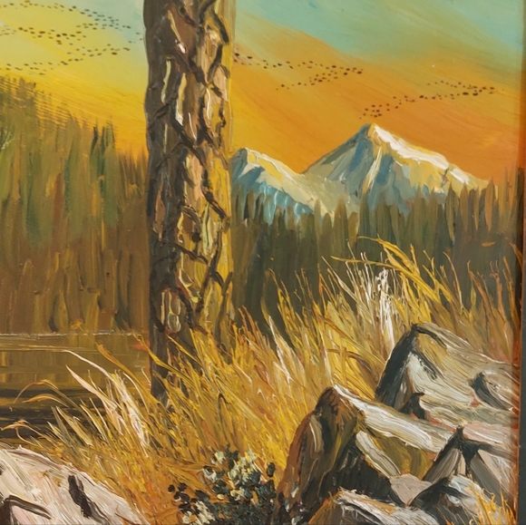 Listed Artist Richard G Lowe Original Oil Painting - Picture 15 of 15